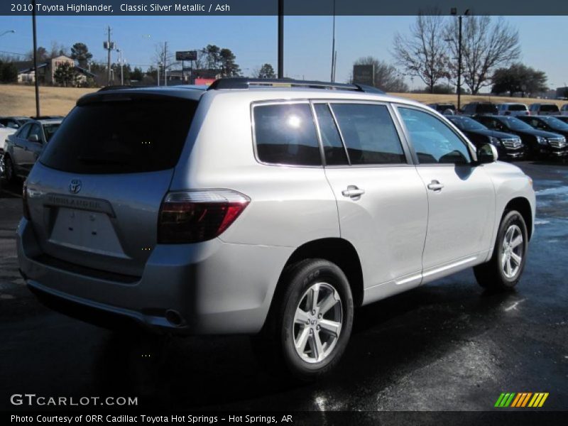 Classic Silver Metallic / Ash 2010 Toyota Highlander