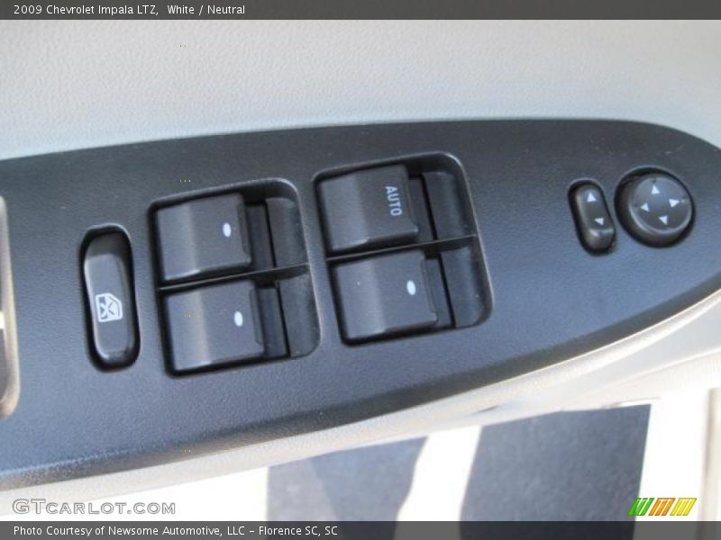 White / Neutral 2009 Chevrolet Impala LTZ