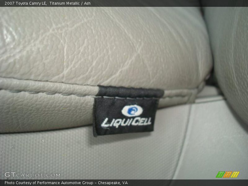 Titanium Metallic / Ash 2007 Toyota Camry LE