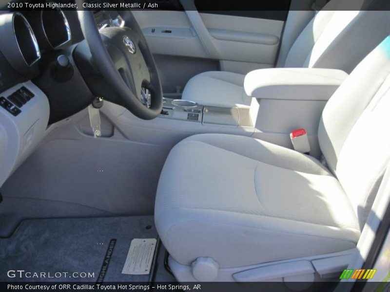 Classic Silver Metallic / Ash 2010 Toyota Highlander