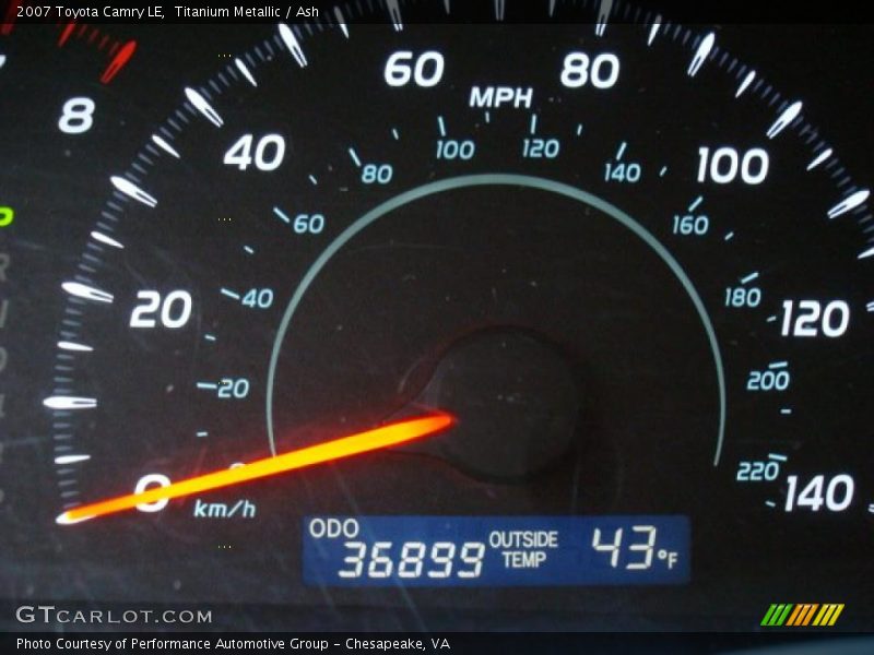 Titanium Metallic / Ash 2007 Toyota Camry LE