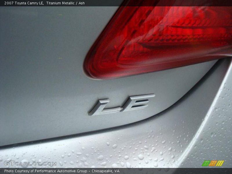 Titanium Metallic / Ash 2007 Toyota Camry LE