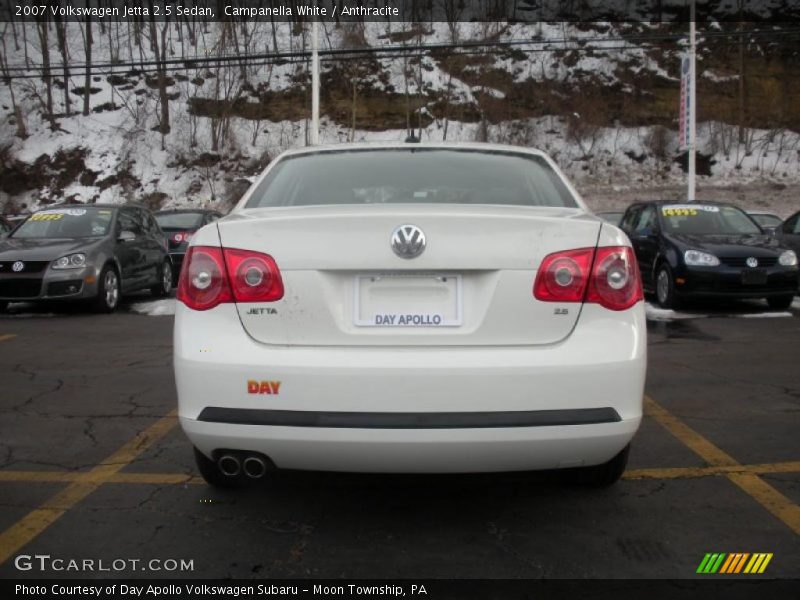 Campanella White / Anthracite 2007 Volkswagen Jetta 2.5 Sedan