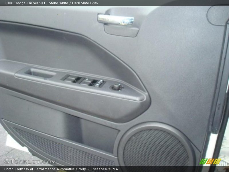 Stone White / Dark Slate Gray 2008 Dodge Caliber SXT