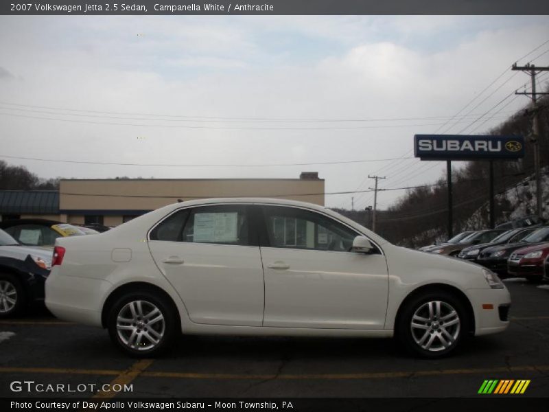 Campanella White / Anthracite 2007 Volkswagen Jetta 2.5 Sedan