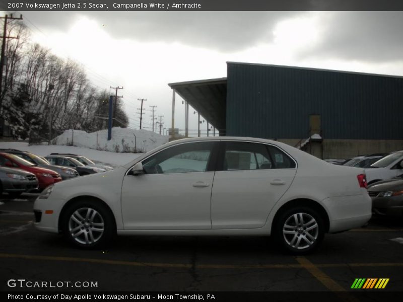 Campanella White / Anthracite 2007 Volkswagen Jetta 2.5 Sedan