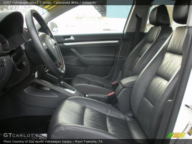 Campanella White / Anthracite 2007 Volkswagen Jetta 2.5 Sedan