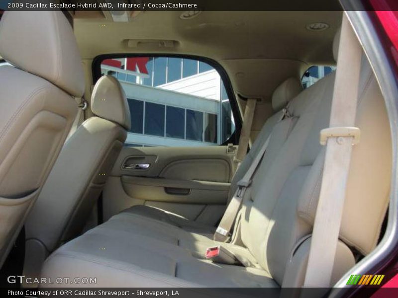 Infrared / Cocoa/Cashmere 2009 Cadillac Escalade Hybrid AWD