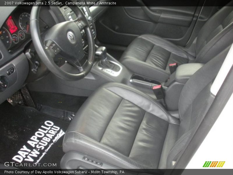 Campanella White / Anthracite 2007 Volkswagen Jetta 2.5 Sedan