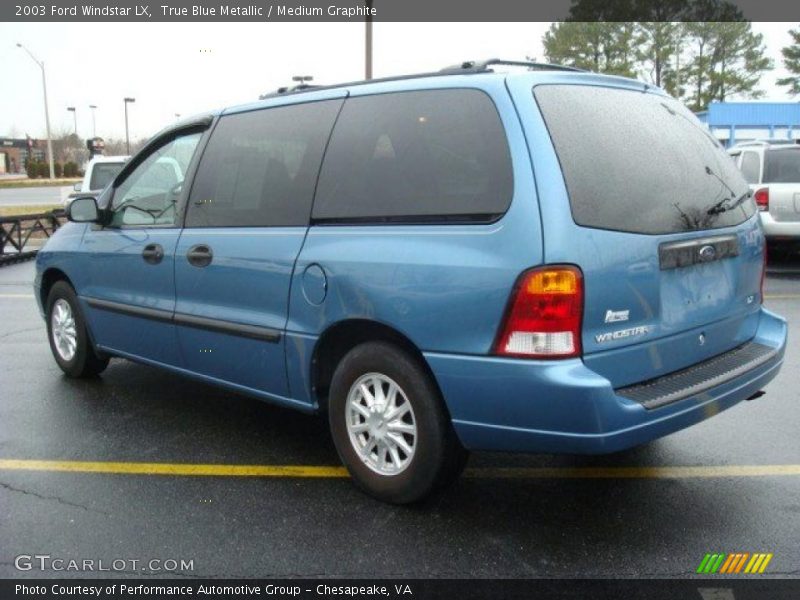 True Blue Metallic / Medium Graphite 2003 Ford Windstar LX