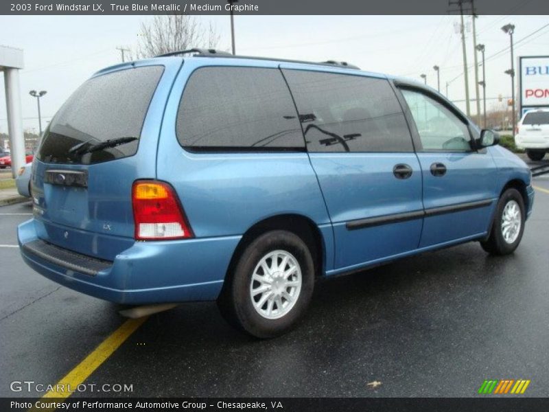 True Blue Metallic / Medium Graphite 2003 Ford Windstar LX