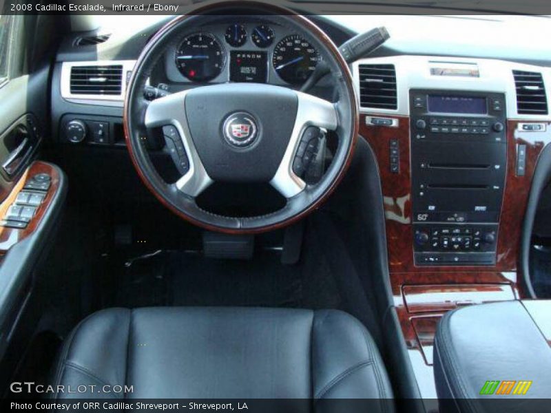 Infrared / Ebony 2008 Cadillac Escalade