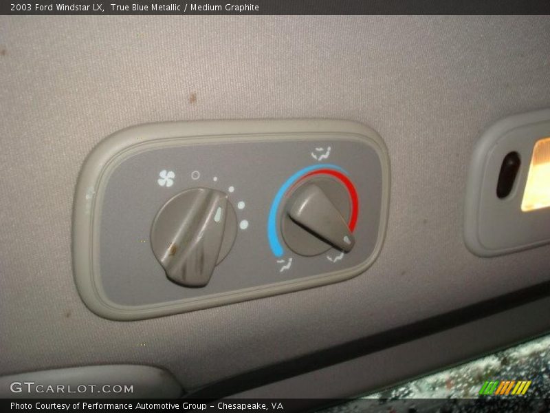 True Blue Metallic / Medium Graphite 2003 Ford Windstar LX