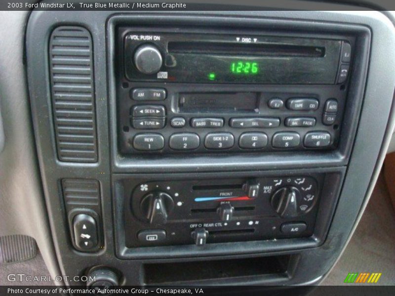 True Blue Metallic / Medium Graphite 2003 Ford Windstar LX