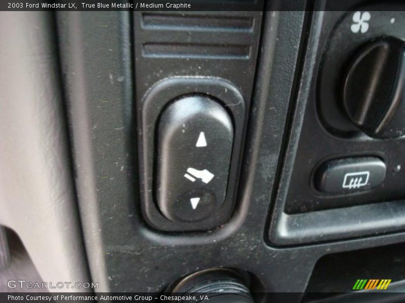 True Blue Metallic / Medium Graphite 2003 Ford Windstar LX