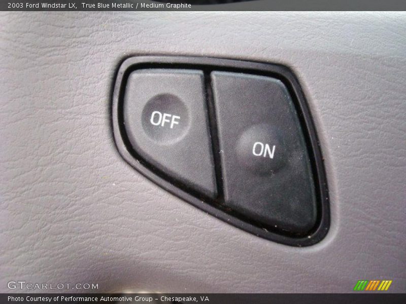 True Blue Metallic / Medium Graphite 2003 Ford Windstar LX