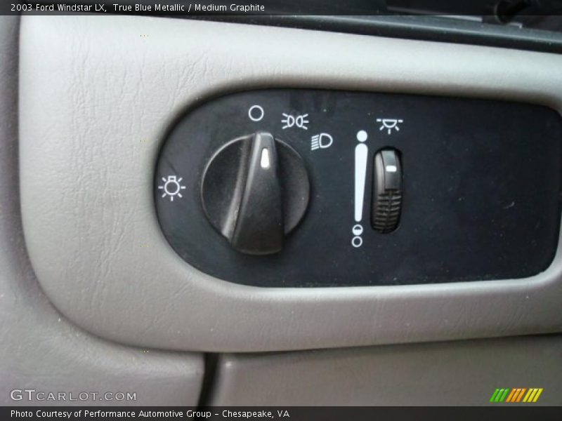 True Blue Metallic / Medium Graphite 2003 Ford Windstar LX
