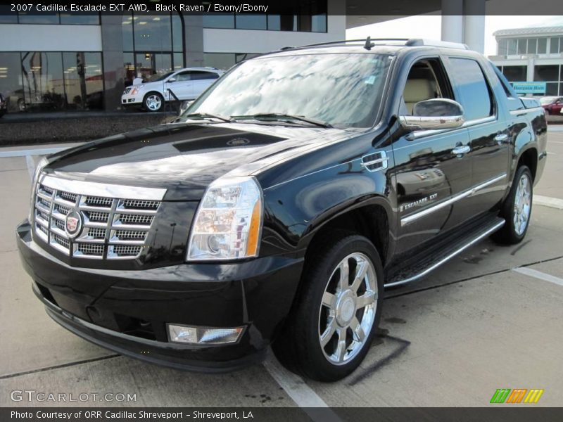 Black Raven / Ebony/Ebony 2007 Cadillac Escalade EXT AWD