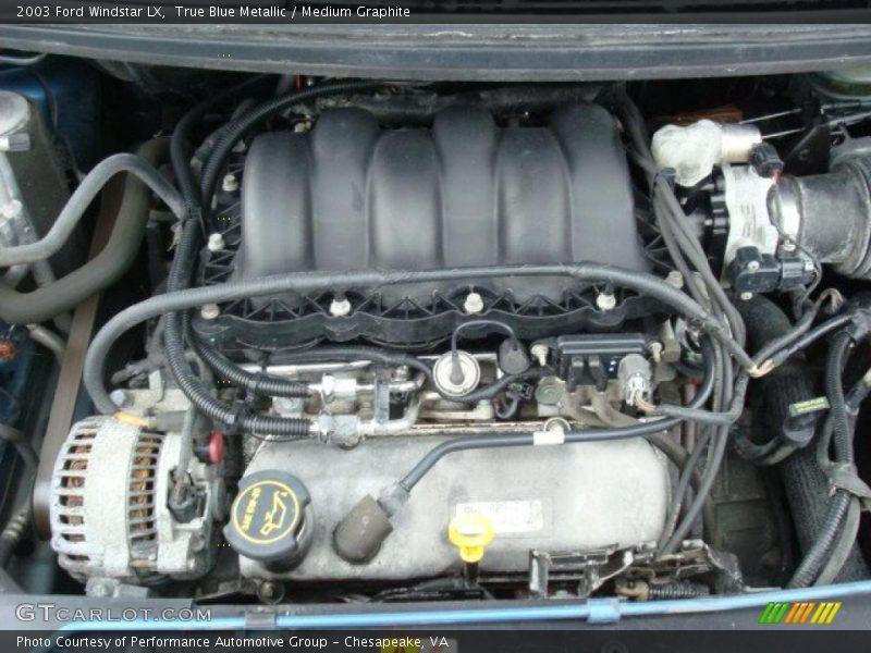 True Blue Metallic / Medium Graphite 2003 Ford Windstar LX