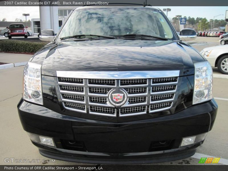 Black Raven / Ebony/Ebony 2007 Cadillac Escalade EXT AWD