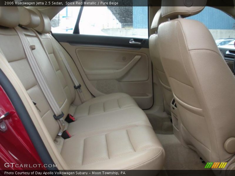 Spice Red Metallic / Pure Beige 2006 Volkswagen Jetta 2.5 Sedan