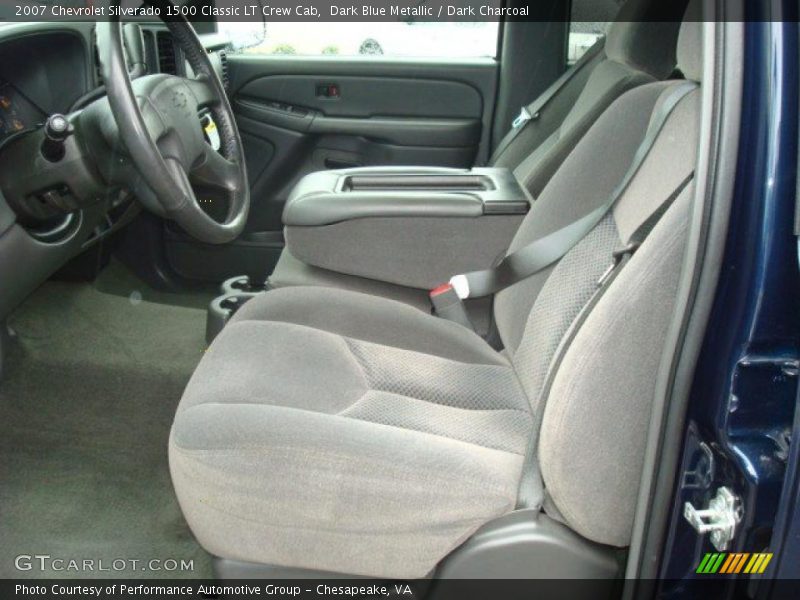 Dark Blue Metallic / Dark Charcoal 2007 Chevrolet Silverado 1500 Classic LT Crew Cab