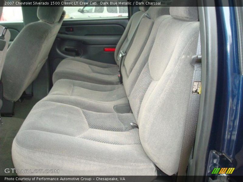 Dark Blue Metallic / Dark Charcoal 2007 Chevrolet Silverado 1500 Classic LT Crew Cab