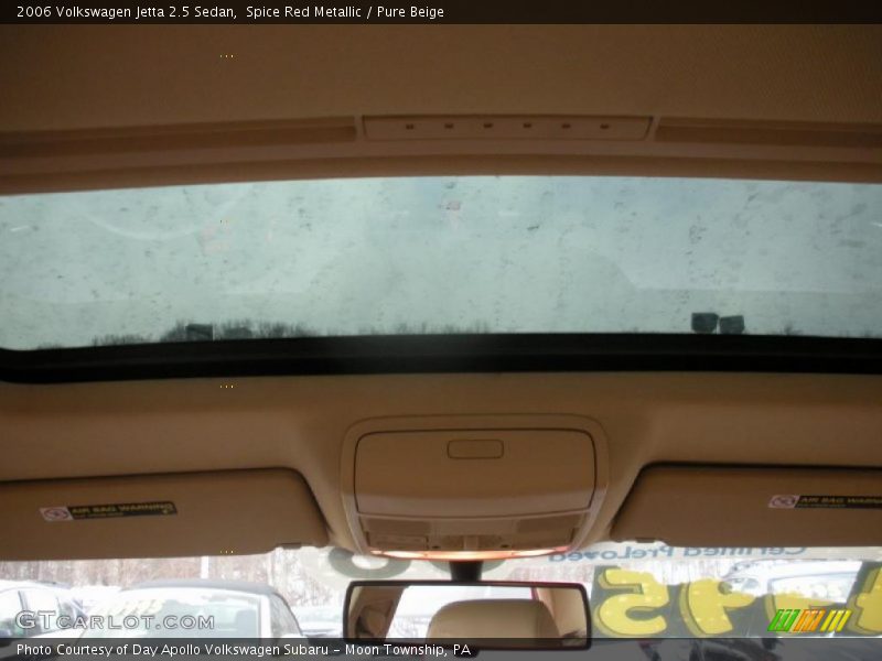 Spice Red Metallic / Pure Beige 2006 Volkswagen Jetta 2.5 Sedan