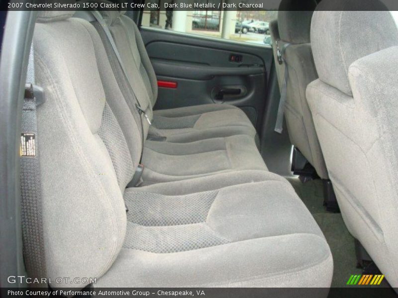 Dark Blue Metallic / Dark Charcoal 2007 Chevrolet Silverado 1500 Classic LT Crew Cab