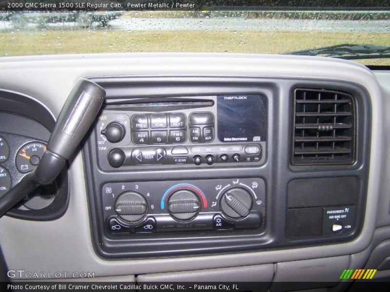 Pewter Metallic / Pewter 2000 GMC Sierra 1500 SLE Regular Cab
