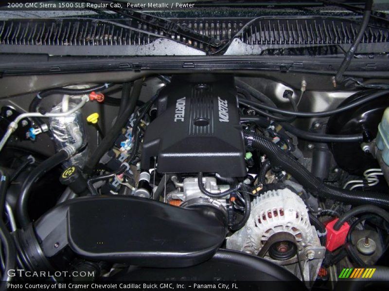 Pewter Metallic / Pewter 2000 GMC Sierra 1500 SLE Regular Cab