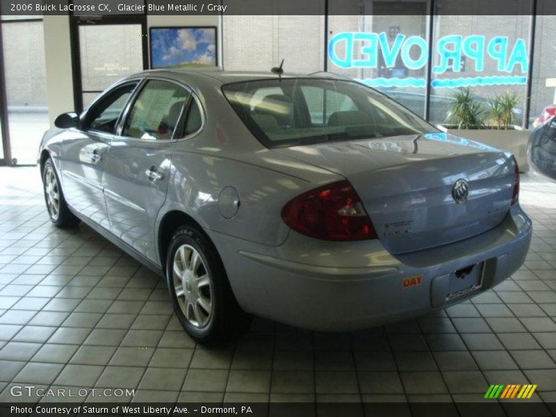 Glacier Blue Metallic / Gray 2006 Buick LaCrosse CX