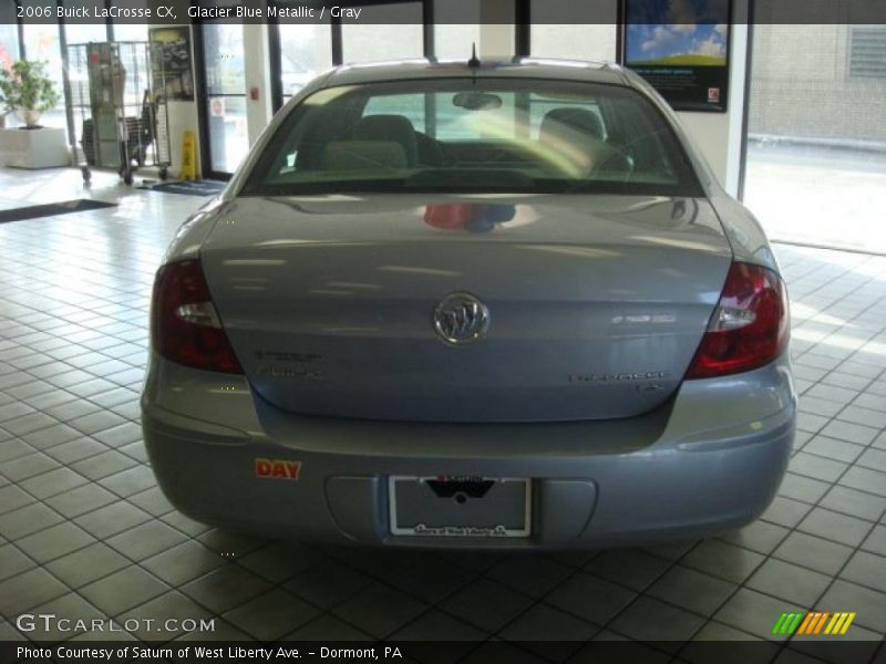 Glacier Blue Metallic / Gray 2006 Buick LaCrosse CX