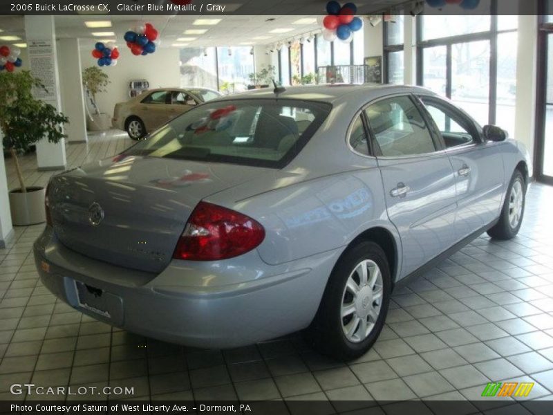 Glacier Blue Metallic / Gray 2006 Buick LaCrosse CX