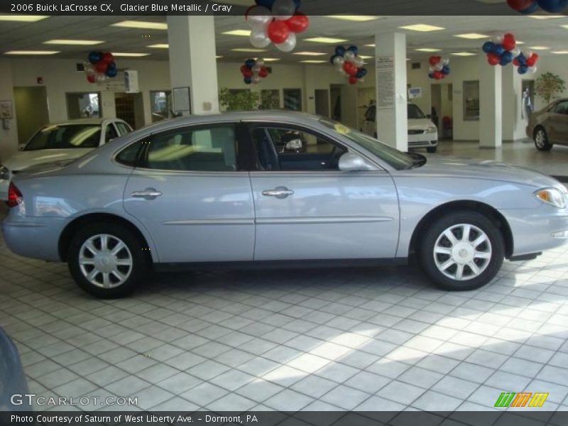 Glacier Blue Metallic / Gray 2006 Buick LaCrosse CX