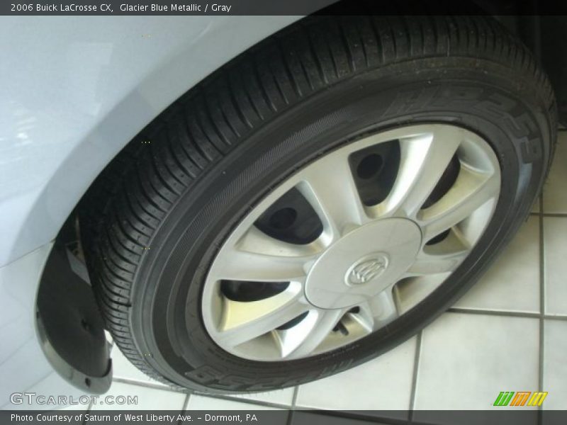 Glacier Blue Metallic / Gray 2006 Buick LaCrosse CX