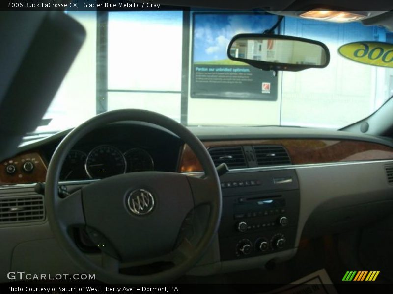Glacier Blue Metallic / Gray 2006 Buick LaCrosse CX
