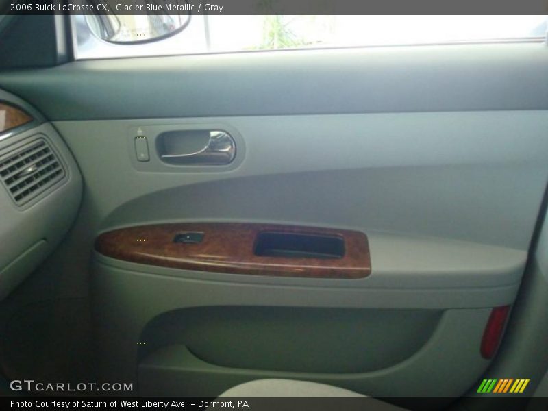 Glacier Blue Metallic / Gray 2006 Buick LaCrosse CX