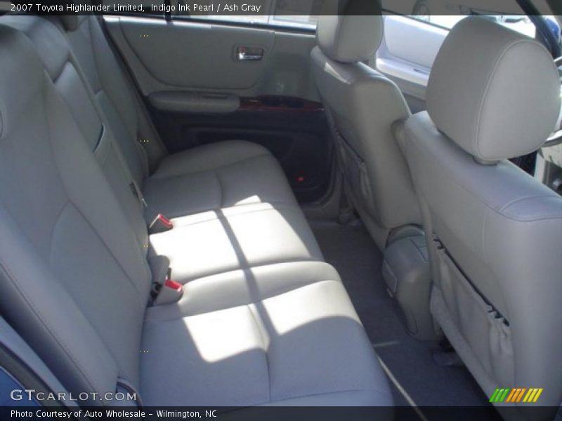 Indigo Ink Pearl / Ash Gray 2007 Toyota Highlander Limited