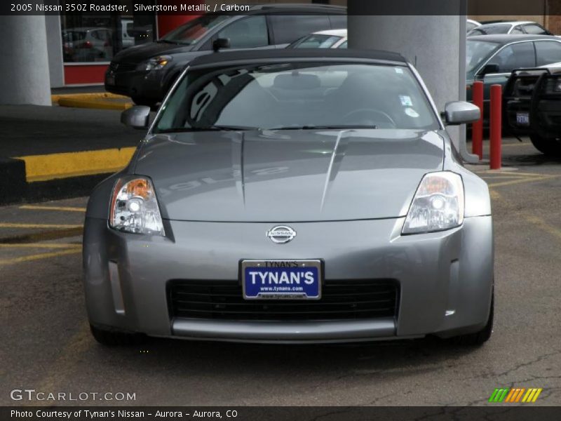 Silverstone Metallic / Carbon 2005 Nissan 350Z Roadster