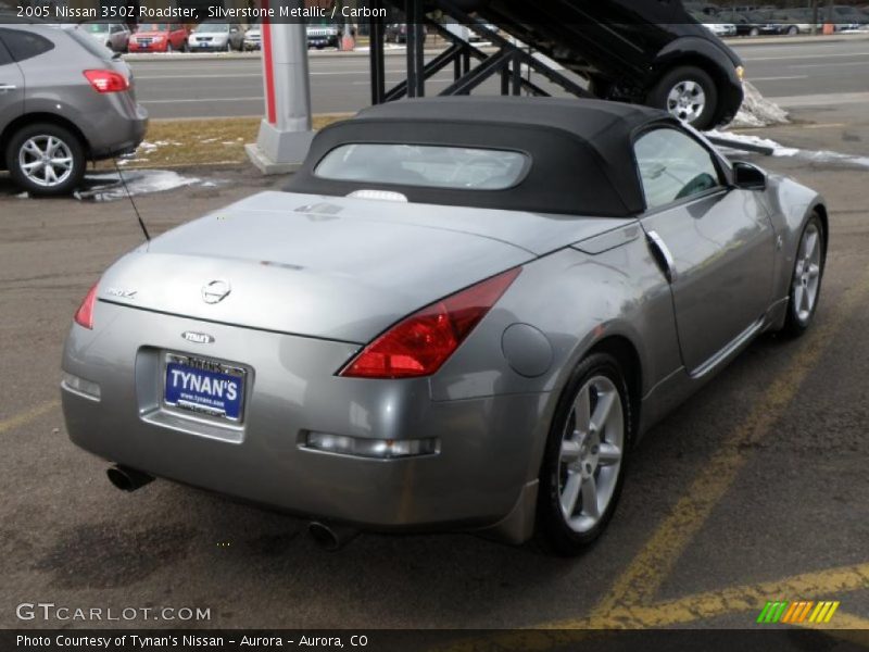 Silverstone Metallic / Carbon 2005 Nissan 350Z Roadster