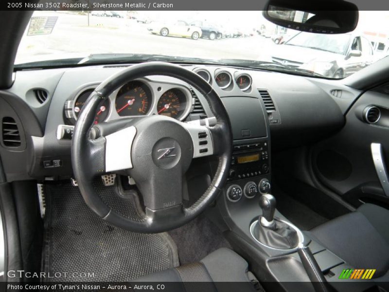 Silverstone Metallic / Carbon 2005 Nissan 350Z Roadster