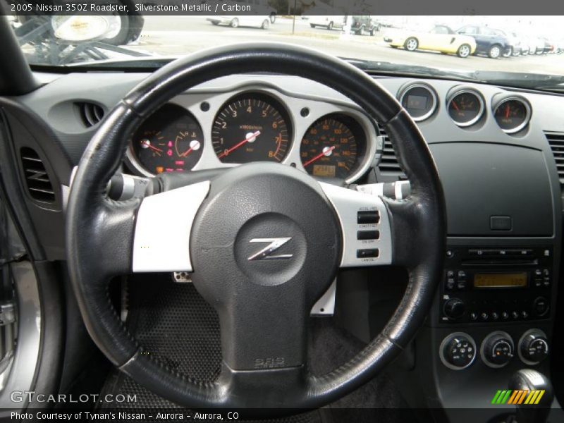 Silverstone Metallic / Carbon 2005 Nissan 350Z Roadster