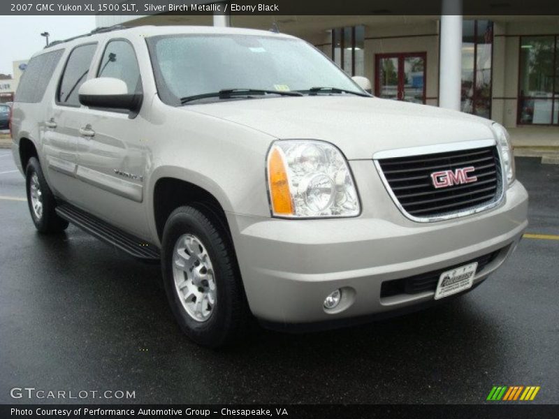 Silver Birch Metallic / Ebony Black 2007 GMC Yukon XL 1500 SLT