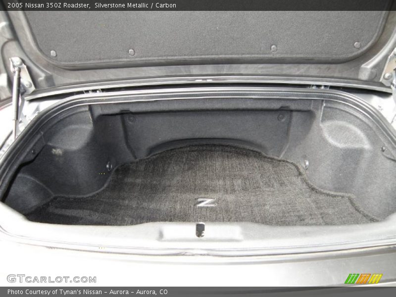 Silverstone Metallic / Carbon 2005 Nissan 350Z Roadster