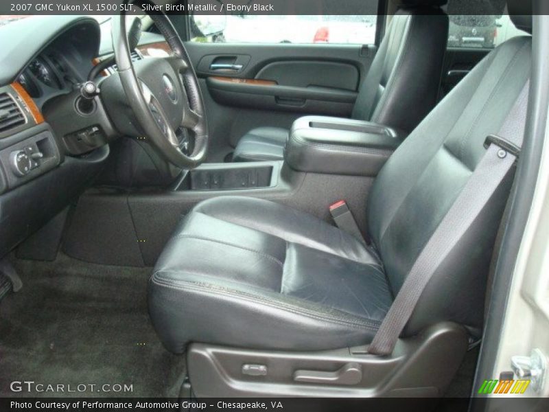 Silver Birch Metallic / Ebony Black 2007 GMC Yukon XL 1500 SLT