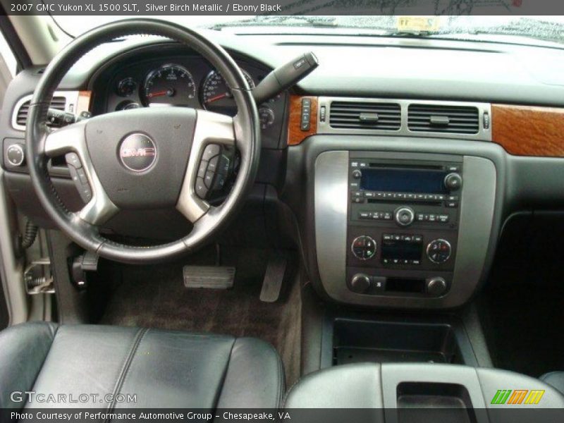 Silver Birch Metallic / Ebony Black 2007 GMC Yukon XL 1500 SLT
