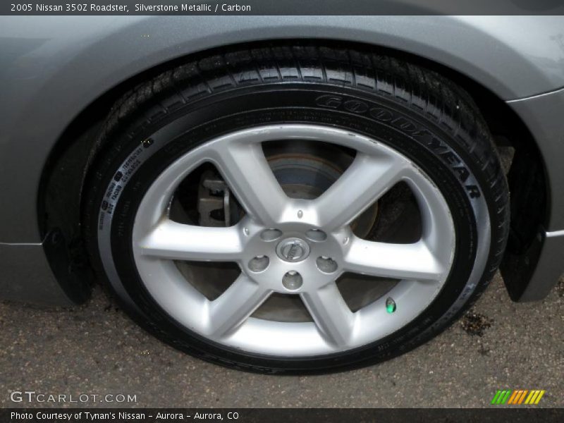 Silverstone Metallic / Carbon 2005 Nissan 350Z Roadster