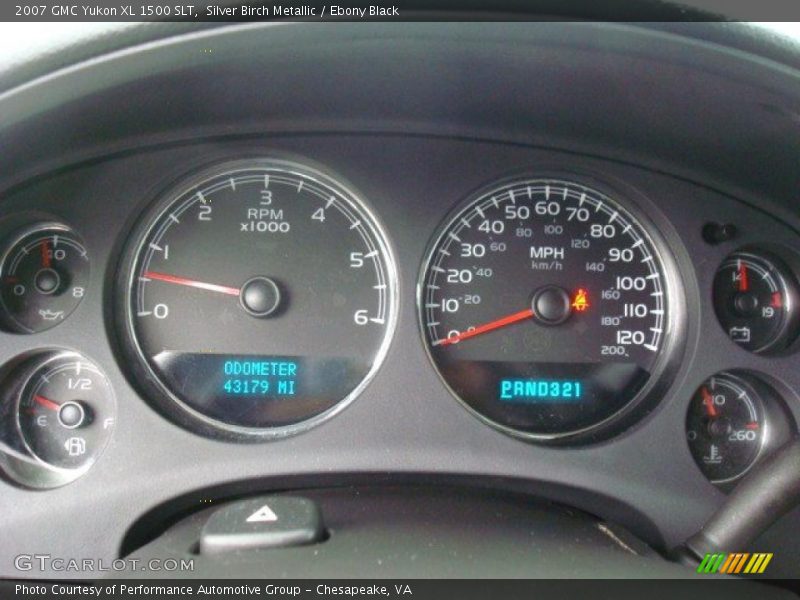 Silver Birch Metallic / Ebony Black 2007 GMC Yukon XL 1500 SLT