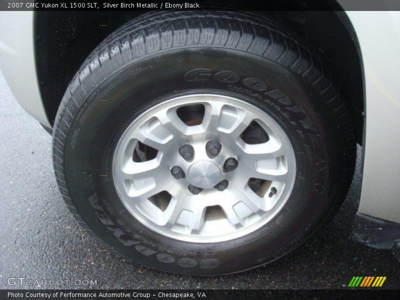 Silver Birch Metallic / Ebony Black 2007 GMC Yukon XL 1500 SLT